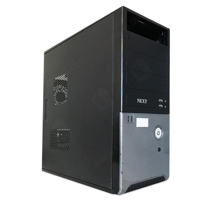 قاب کیس کامپیوتر نکست Next Black & Silver Stock